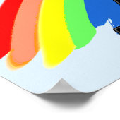 COOL, GEBOREN ZUM AUSFÜHREN VON TRACK POSTER (Ecke)