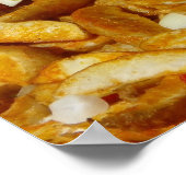 Cool gebratene Kartoffeln Poster! Poster (Ecke)