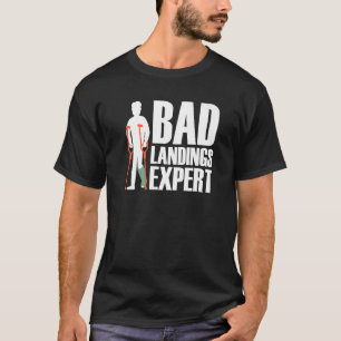 Cool gebrochener Lunge Frauen gebrochen Fuß KN T-Shirt