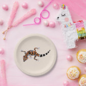 Cool GECKO - Wildtiere - Natur - Party Pappteller (Party)