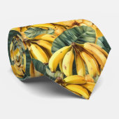 Cool geflieste Bananenbaumfrucht Krawatte (Gerollt)