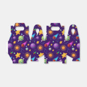 Cool geflieste Galaxiefreunde Geschenkschachtel (Ungefaltet)