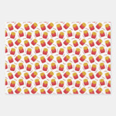 cool gefliester französischer Fastfood Geschenkpapier Set (Vorderseite 3)