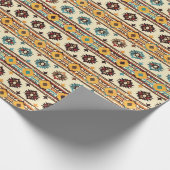 Cool gefliester Western Geschenkpapier (Ecke)