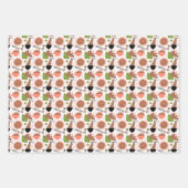 cool gefliestes chinesisches Party Geschenkpapier Set (Vorderseite 2)