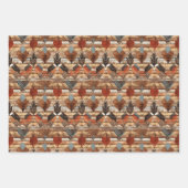 Cool gefliestes Western Party Geschenkpapier Set (Vorderseite)