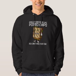 Cool gegrillter Käse Kunst für Männer Frauen Sandw Hoodie