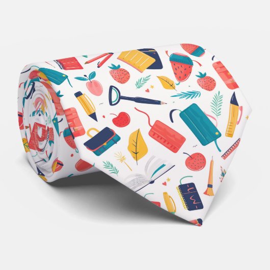 Cool gekachelter Lehrer Krawatte (Gerollt)