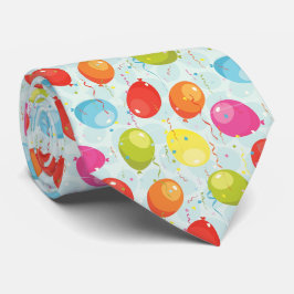 cool gekacheltes Ballonmuster Party Krawatte