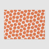 cool gekacheltes Basketballsportmuster  Seidenpapier (Vorderseite)