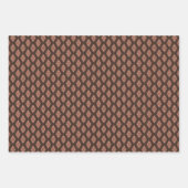 cool gekacheltes ethnisches Muster Geschenkpapier Set (Vorderseite)