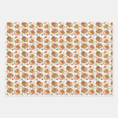 cool gekacheltes Party Sandwich-Geschäft Geschenkpapier Set (Vorderseite)