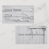 cool gekratzt visitenkarte (Vorne/Hinten)