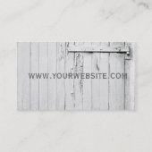 cool gekratzt visitenkarte (Rückseite)