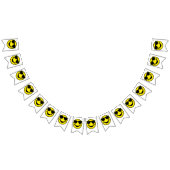 Cool gelb + Ihr Rücken. Ideen Wimpelkette (Alle)