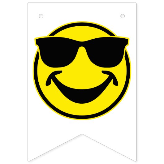 Cool gelb + Ihr Rücken. Ideen Wimpelkette (Erste Fahne)