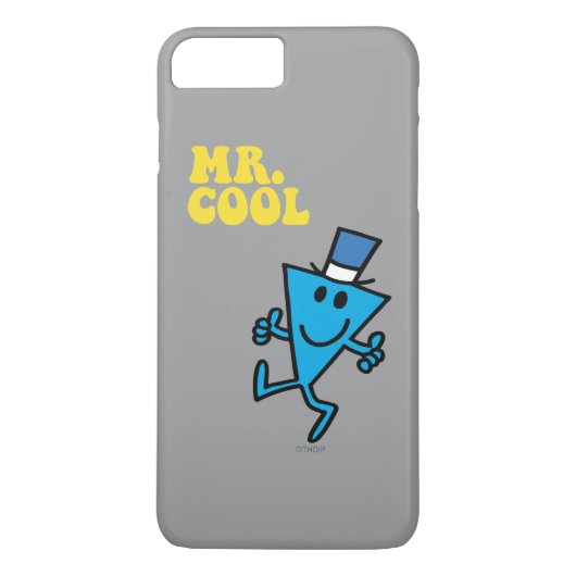 Cool | Gelbe Buchstaben Case-Mate iPhone Hülle (Rückseite)