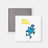 Cool | Gelbe Buchstaben Magnet (Vorderseite/Rückseite)