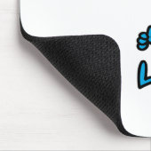 Cool | Gelbe Buchstaben Mousepad (Ecke)