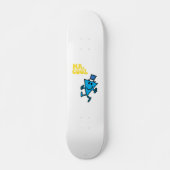 Cool | Gelbe Buchstaben Skateboard (Vorne)