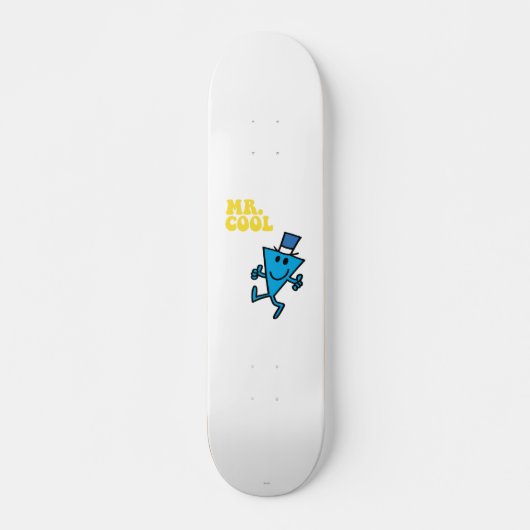 Cool | Gelbe Buchstaben Skateboard (Vorne)