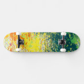 Cool-Gelborange Orange gestrichen Skateboard (Horizontal)