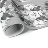 Cool geometrischer Lötkopf Geschenkpapier (Rolleneckpunkt)