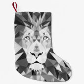 Cool geometrischer Lötkopf Kleiner Weihnachtsstrumpf (Vorderseite)