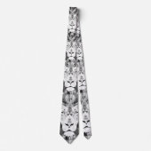 Cool geometrischer Lötkopf Krawatte (Vorderseite)