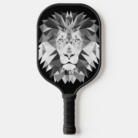 Cool geometrischer Lötkopf Pickleball Schläger (Vorderseite)