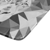 Cool geometrischer Lötkopf Schneidebrett (Ecke)