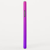 Cool Geometrisches Monogramm | Magenta Lila Violet Case-Mate iPhone Hülle (Hinten/Rechts)