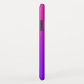 Cool Geometrisches Monogramm | Magenta Lila Violet Case-Mate iPhone Hülle (Hinten/Rechts)