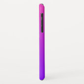 Cool Geometrisches Monogramm | Magenta Lila Violet Case-Mate iPhone Hülle (Hinten/Links)