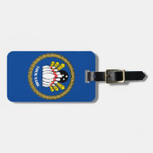 COOL! Gepäckmarke -Bowling- Bowler - Name hinzufüg Gepäckanhänger (Vorderseite horizontal)