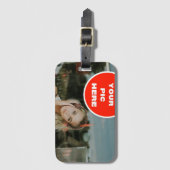 Cool! Gepäckmarke - Personalisiert Gepäckanhänger (Vorderseite Vertikal)