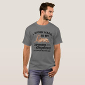 Cool German Shepherd Art Men Women German Shepherd T-Shirt (Vorne ganz)