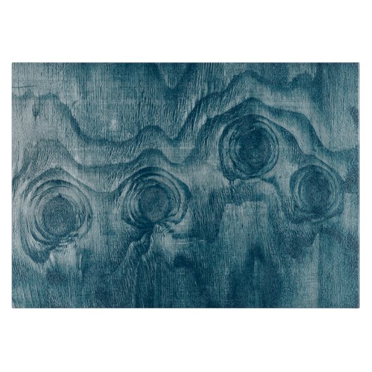 Cool gestrichene Holzkörnerkunst Schneidebrett (Vorderseite)