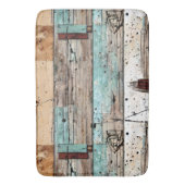 Cool gestrichenes Holz Badematte (Vorderseite Vertikal)