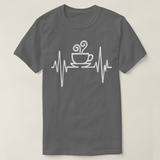 Cool Geweckt Kaffee Cup Lover Drinker Koffein T-Shirt (Design vorne)
