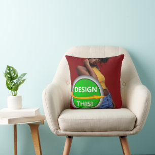 COOL! Gewindekissen 16" x 16" Polyester - individu Kissen