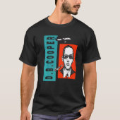 Cool Gewollt D B Cooper Sketch Cryptid Urban Legen T-Shirt (Vorderseite)