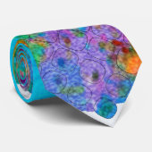 Cool gezacktes Graffiti Art Design Krawatte (Gerollt)