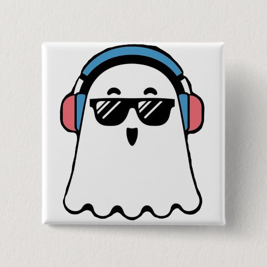 Cool Ghost Button (Vorderseite)