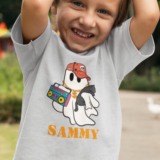 Cool Ghost DJ  Personalized T-Shirt (Von Creator hochgeladen)