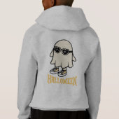 Cool Ghost Halloween Kids Hoodie Pullover (Rückseite)