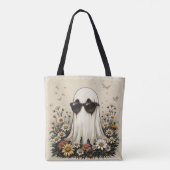 Cool Ghost Halloween-Tasche Tasche (Rückseite)