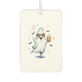 Cool Ghost Halloween Vibes Autolufterfrischer (Vorderseite)