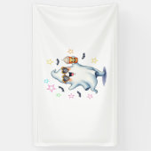 Cool Ghost Halloween Vibes Banner (Vertikal)