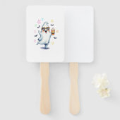 Cool Ghost Halloween Vibes Fächer (Vorne und Hinten)